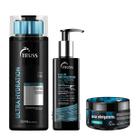 Kit Ultra Hydration Shampoo + Leave-in Hair Protector e Máscara Uso Obrigatório - Truss