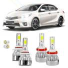 Kit Ultra Led Alta e Baixa Toyota Corolla 15/19 20000 Lúmens