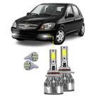 Kit Ultra Led Chevrolet Celta 2006/15 20000 Lúmens 6500k Mil