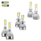 Kit ultra led chevrolet s10 2017/2022 20000 lúmens 6500k h1h7h27 - canceller