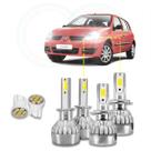 Kit Ultra Led Clio 2004/2012 20000 Lúmens 6500k Alto e Baixo