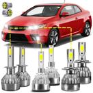 Kit Ultra Led Completo Kia Cerato 2009 A 2013 20000lm 6500k