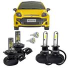 Kit Ultra Led Farol Alto Baixo Milha Punto T-Jet 2013 A 2017