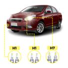 Kit Ultra LED Fiat Grand Siena 2012/2021 20000 Lúmens 6500K Kit Ultra LED Fiat Grand Siena 2012/2021 20000 Lúmens 6500K