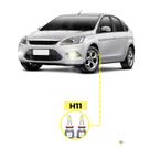 Kit Ultra LED Ford Focus 2005/2019 20000 Lúmens 6500K Milha