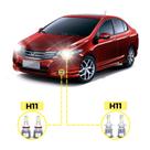 Kit Ultra LED Honda City 2009/2014 20000 Lúmens 6500K H4 H11