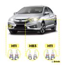 Kit Ultra Led Honda City 2017/2020 20000 Lúmens 6500k