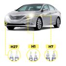 Kit Ultra Led Hyundai Sonata 2012/2014 20000 Lúmens 6500k