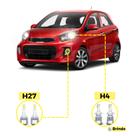 Kit ultra led kia picanto 2011/2016 20000 lúmens 6500k Kit ultra led kia picanto 2011/2016 20000 lúmens 6500k