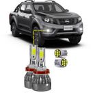 Kit Ultra Led Milha Nissan Frontier 2017 2018 20000Lm 6500k
