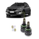 Kit Ultra Led Nano 30000Lm Peugeot 2008 17/22 Milha 6500K