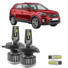Kit ultra led nano hyundai creta 1.6 2017/2021 30000 lúmens 6500k (h4) - canceller Kit ultra led nano hyundai creta 1.6 2017/2021 30000 lúmens 6500k (h4) - canceller