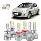 Kit Ultra Led Peugeot 308 2013/2015 20000 Lúmens 6500k