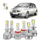 Kit Ultra Led Renault Clio 2004/2012 20000 Lúmens 6500k
