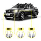 Kit Ultra Led Renault Duster Oroch 2016 20000 Lúmens 6500k