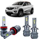 Kit Ultra Led Slim 6000k Kwid 2017 a 2021 Kit Ultra Led Slim 6000k Kwid 2017 a 2021