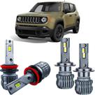 Kit Ultra Led Slim 6000k Renegade 2015 a 2021 Kit Ultra Led Slim 6000k Renegade 2015 a 2021
