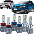 Kit Ultra Led Slim 6000k Saveiro Cross G5 G6 G7 G8 2013 a 2024 Kit Ultra Led Slim 6000k Saveiro Cross G5 G6 G7 G8 2013 a 2024