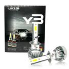 Kit Ultra Led Super Branca 6500k 22000 Lumens H1 NANO Y3 C/ COOLER 12V 36W