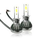 Kit Ultra Led Super Branca 6500k 22000 Lumens H4 H7 H1 H11 H3 HB4 H16-PSX PAR LÂMPADA FAROL ALTO BAIXO MILHA NANO Y3 C/ COOLER 12V 36W LANÇAMENTO TOP