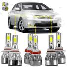 Kit Ultra Led Toyota Corolla 2008/2011 20000 Lúmens 6500k