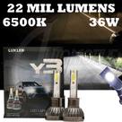 Kit Ultra Led Y3 Super Branco 6500K 36W 22 Mil Lumens H11 H8