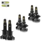 Kit Ultra Nano Led Fiat Palio 2012/17 30000lm 6500k H7 H7 H1 Kit Ultra Nano Led Fiat Palio 2012/17 30000lm 6500k H7 H7 H1