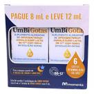 Kit Umbi Gotas Umbigotas 8ml 4ml Kit Umbi Gotas Umbigotas 8ml 4ml