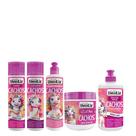 Kit umidiliz kids cachos bubble gum completo muriel - original