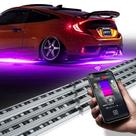Kit Underglow Lights OPT7 Aura Pro para carro com controle inteligente de APP