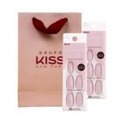 Kit Unha Postiça Autocolante imPRESS Color Bailarina French Lavender 2 unid - Kiss New York