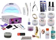 Kit Unhas Gel Uv Acrigel Lixa Elétrica Cabine Sun 48w 4.2 - New Earth - NE