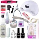 Kit Unhas Gel Uv Acrigel Lixa Elétrica Cabine Sun 48w A6 Kit Unhas Gel Uv Acrigel Lixa Elétrica Cabine Sun 48w A6