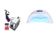 Kit Unhas Lixadeira Mercedes 2000 + Cabine Led Uv 48w Sun5