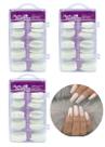 Kit Unhas Postiças Bailarina com 300 unidades, Arte Sedução Kit Unhas Postiças Bailarina com 300 unidades, Arte Sedução