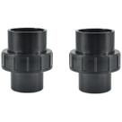 Kit uniao soldavel dancor femea-macho 40.00/50.00mm x femea 50.00mm (embalagem com 2 unidades)