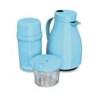 Kit Unibaby 3 Peças Garrafa Térmica Dosador Bebê Unitermi
