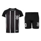 Kit Uniforme Infantil Corinthians Coimbra Paixão Alvinegra Tamanho:08Cor:PretoGênero:Unissex