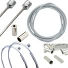 Kit Universal 4 Metros Branco Cabo de Câmbio Kit Universal 4 Metros Branco Cabo de Câmbio