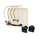 Kit Universal De Aquecimento Para Assentos De Carro 12V, 2 Assentos, 3 Níveis, Interruptor De