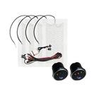 Kit Universal De Aquecimento Para Assentos De Carro 12V, 2 Assentos, Almofadas De Aquecimento Em