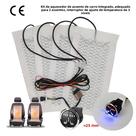 Kit Universal De Aquecimento Para Assentos De Carro 12V, 2 Assentos, Almofadas De Aquecimento Em