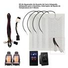 Kit Universal De Aquecimento Para Assentos De Carro 12V, 2 Assentos, Almofadas De Aquecimento Em