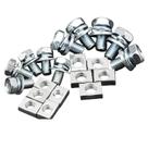Kit Universal De Parafusos E Porcas Para Terminais De Bateria De Motocicleta, Conjunto De Parafusos Kit Universal De Parafusos E Porcas Para Terminais De Bateria De Motocicleta, Conjunto De Parafusos