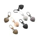 Kit Universal De Reparo Para Zíperes De Metal 5 Peças: Puxadores Destacáveis Para Artesanato DIY,