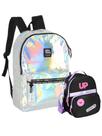 Kit UP4YOU Mochila Costas Holografica Notebook + Lancheira