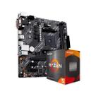 Kit Upgrade AMD Ryzen 5 5600GT Vega 7 Placa Mãe A520 Memória Ram 16GB DDR4