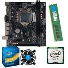 Kit Upgrade Computador Intel Core i5 Placa Mãe H61 Memoria Ram 8Gb Pc Home Office
