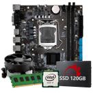 Kit Upgrade Intel Core I7 7ª Geração, 4GB RAM, SSD 120GB, Conexões USB/VGA/HDMI/LAN/SOM