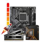 Kit Upgrade Processador AMD Ryzen 7 9700X + Placa Mãe B650MH + Memória 32GB DDR5